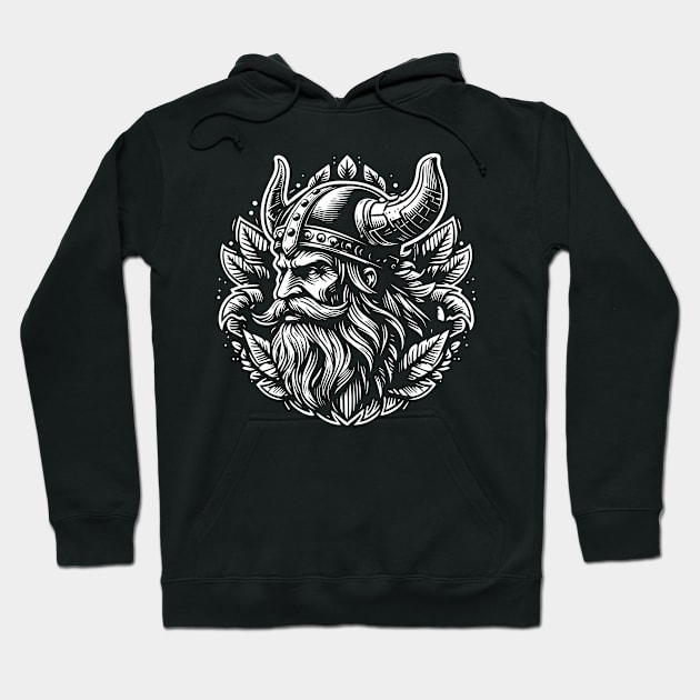 Viking tattoo Hoodie by lkn